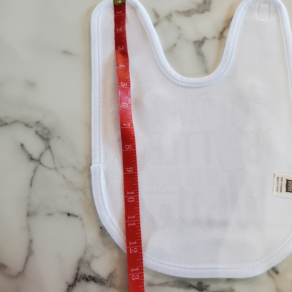 Funny Baby Bib DID 9 MONTHS ON THE INSIDE - Picture 4 of 9